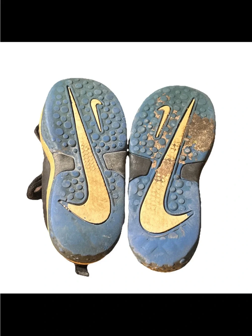 1996 Vintage Baby Nike Turf Raider nike swoosh shoes.